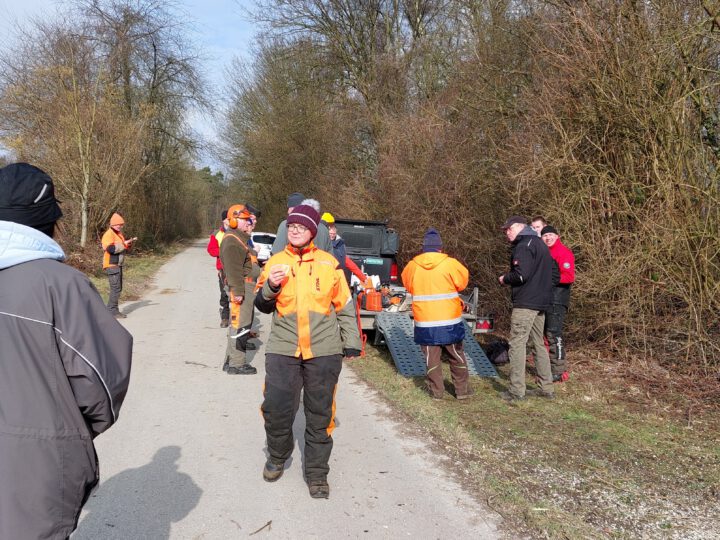 Letzter Großeinsatz der AGNU vor der Vogelschutzpause 2025