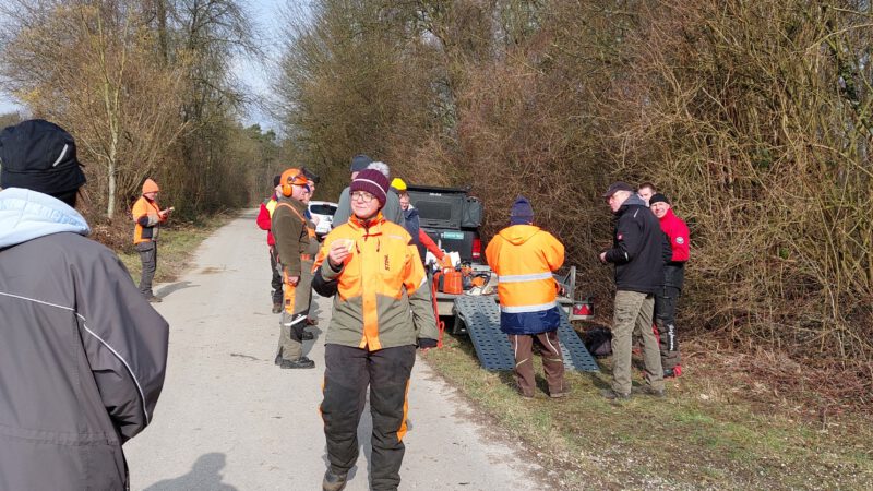 Letzter Großeinsatz der AGNU vor der Vogelschutzpause 2025